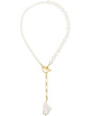 Rosalita gold-tone pearl necklace