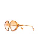 Butterfly oversized sunglasses