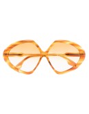 Butterfly oversized sunglasses