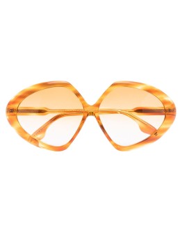 Butterfly oversized sunglasses