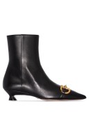 Horsebit ankle boots