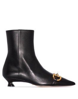 Horsebit ankle boots