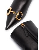 Horsebit ankle boots