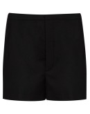 tailored pleated shorts