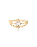 crystal chain choker