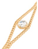 crystal chain choker