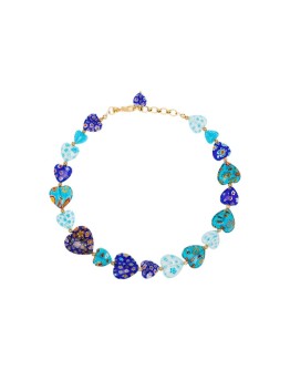 Higher Love gold-tone beaded necklace