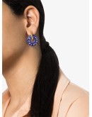 gold-plated hoop earrings