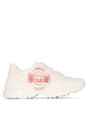 Rhyton Disk logo-print sneakers