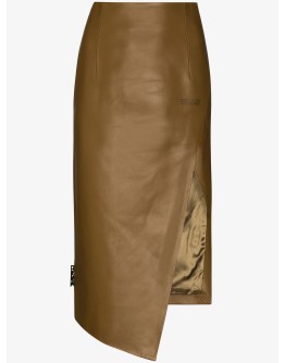 side-slit pencil skirt