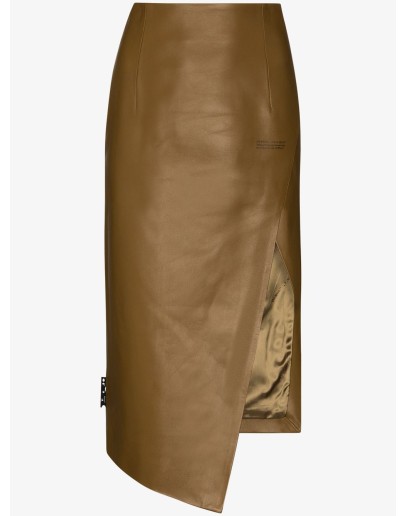 side-slit pencil skirt