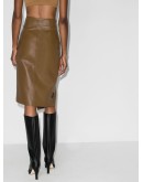 side-slit pencil skirt