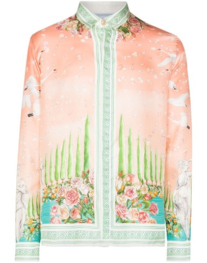 Maison De Repos print shirt