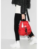 large Dauphine logo-patch backpack