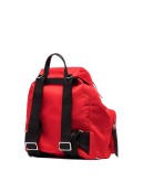 large Dauphine logo-patch backpack