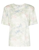 jeanette tie-dye padded T-shirt