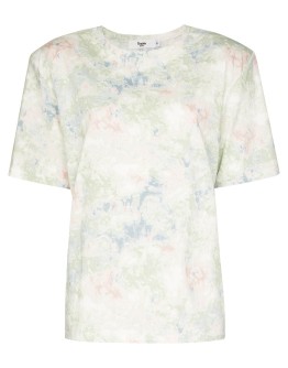 jeanette tie-dye padded T-shirt