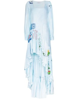 Garden high-low dress