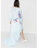 Garden high-low dress