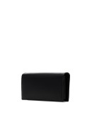 Horsebit leather clutch bag