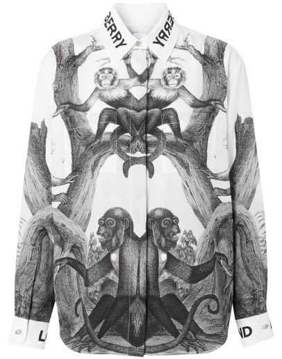 montage print shirt