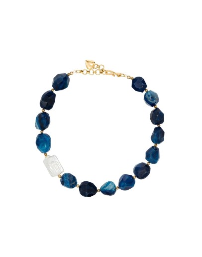 Anna stone necklace