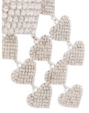 heart crystal earrings