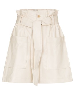 Alex paper bag waist shorts