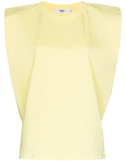 Eva padded cotton T-shirt