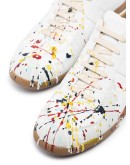 Replica paint splatter-effect low-top sneakers