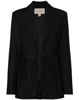tie-waist blazer
