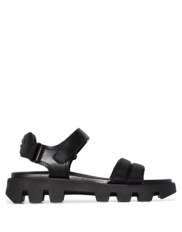 touch-strap ridged-sole sandals