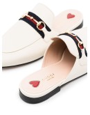 Princetown Web stripe slippers