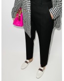 Princetown Web stripe slippers