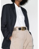 GG Supreme Marmont leather belt
