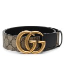 GG Supreme Marmont leather belt