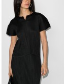 plissé blouse