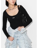 scoop neck bodysuit