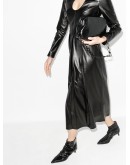 Erin 30mm ruched leather booties