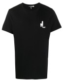 Zafferh graphic-print cotton T-shirt