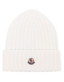ribbed-knit virgin wool
