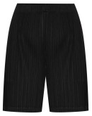 plissé shorts