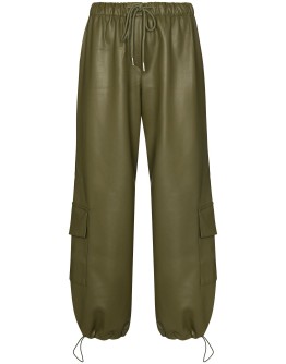 Yoyo vegan leather trousers
