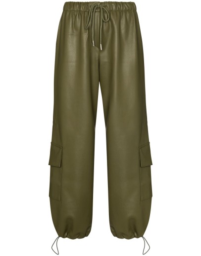 Yoyo vegan leather trousers