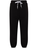 high rise drawstring track trousers