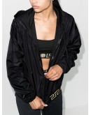 Greca detail lightweight jacket