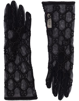 macrame lace gloves