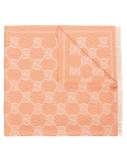 GG  logo-jacquard scarf