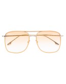 Navigator aviator-frame sunglasses
