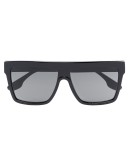 Shield square-frame sunglasses